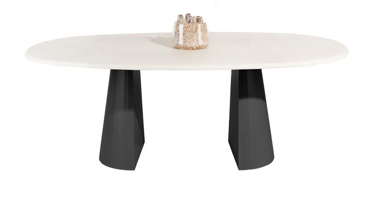 XOOON Lund Cone Off Black Eettafel