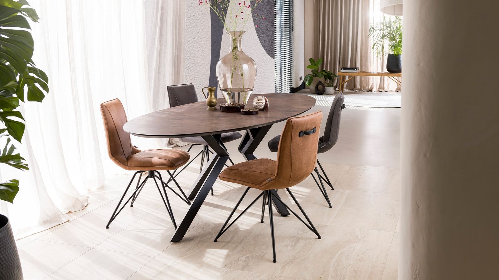 XOOON Masura Ellips Eettafel