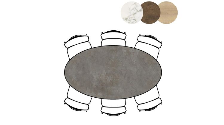 XOOON Masura I Ellips Bartafel