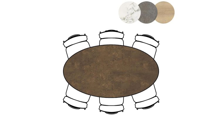 XOOON Masura I Ellips Bartafel