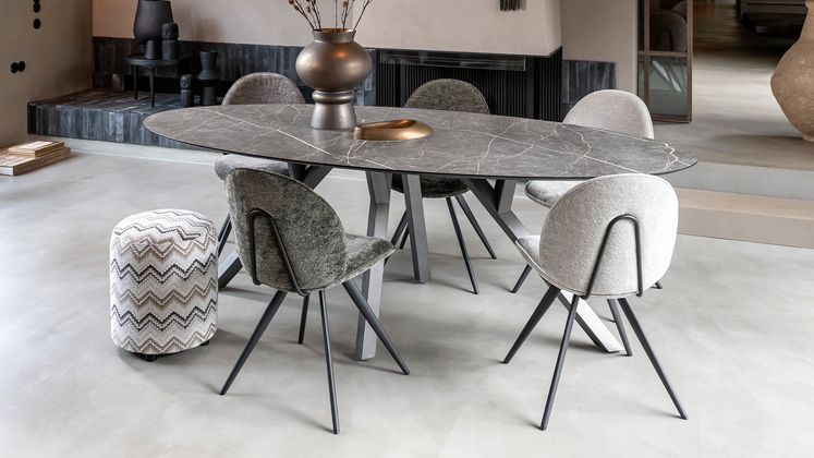 XOOON Minato Ovaal Eettafel