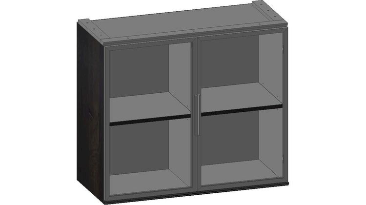 XOOON Modulo Onyx Vitrinekast