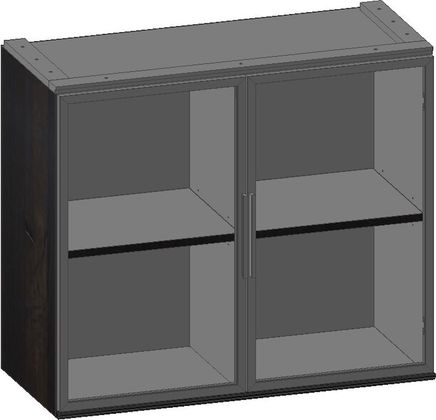 XOOON Modulo Onyx Vitrinekast