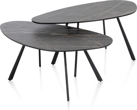 XOOON Montello Zwart Salontafel