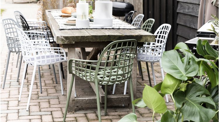 Zuiver Albert Kuip Garden (set van 2) Eetkamerstoel