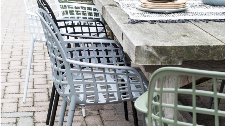 Zuiver Albert Kuip Garden (set van 2) Eetkamerstoel