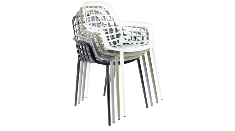 Zuiver Albert Kuip Garden (set van 2) Eetkamerstoel
