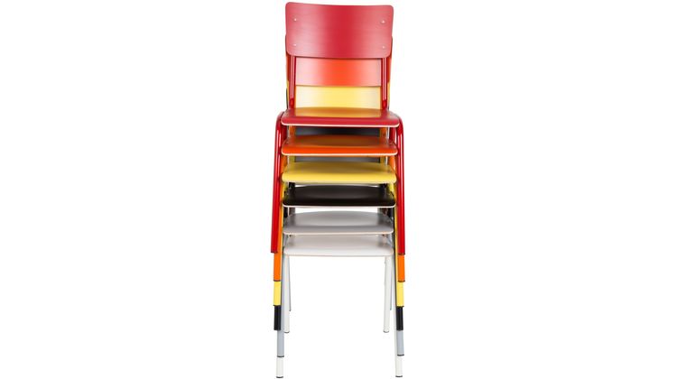 Zuiver Back to School (set van 4) Eetkamerstoel
