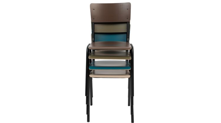 Zuiver Back to School (set van 4) Eetkamerstoel