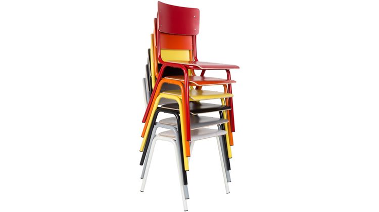 Zuiver Back to School (set van 4) Eetkamerstoel