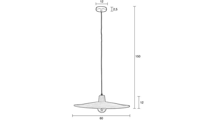 Zuiver Balance L Hanglamp