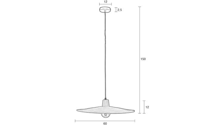 Zuiver Balance L Hanglamp