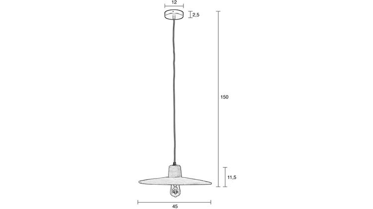 Zuiver Balance M Hanglamp