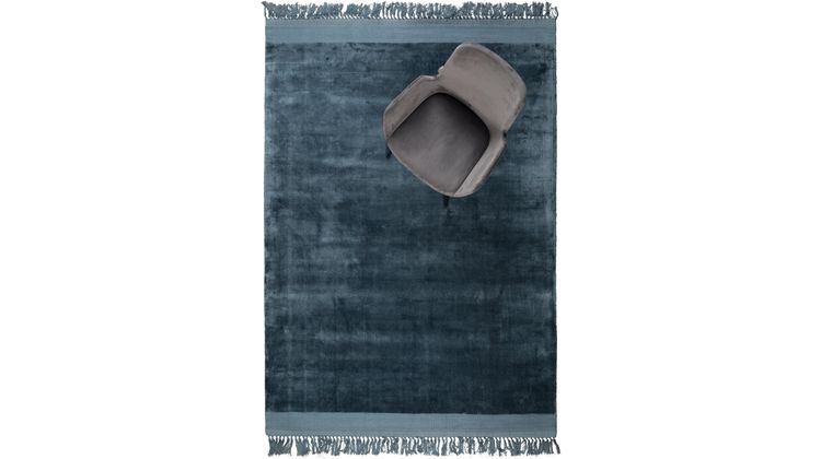 Zuiver Blink Blue Vloerkleed