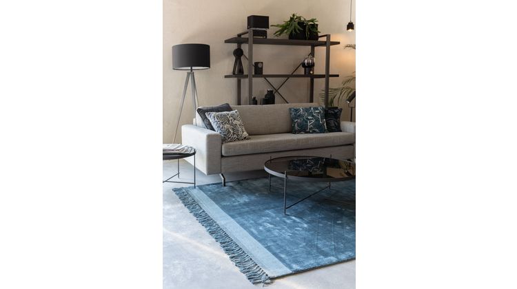 Zuiver Blink Blue Vloerkleed