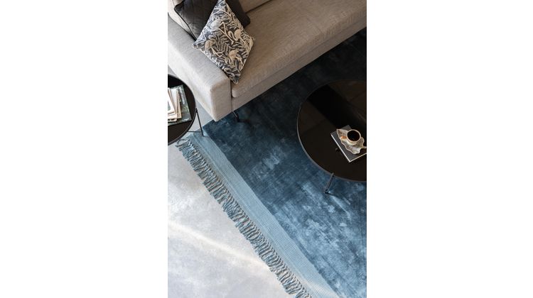 Zuiver Blink Blue Vloerkleed