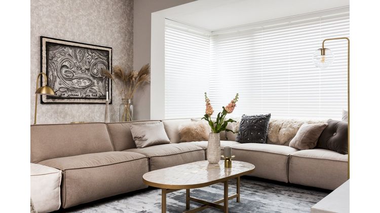 Zuiver Blink Silver Vloerkleed