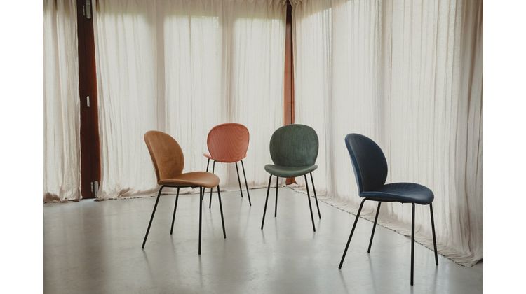 Zuiver Bonnet (set van 2) Eetkamerstoel