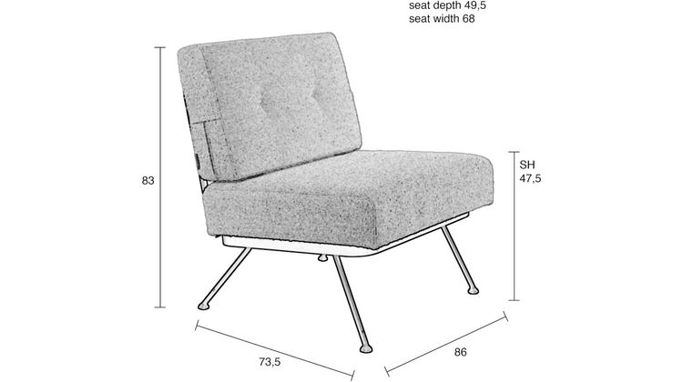 Zuiver Bowie Fauteuil