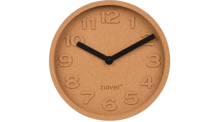 Zuiver Cork (set van 2) Klok
