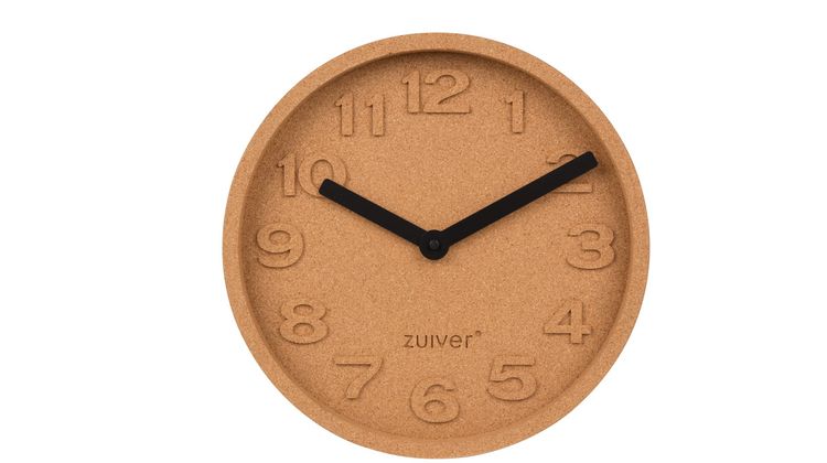 Zuiver Cork (set van 2) Klok