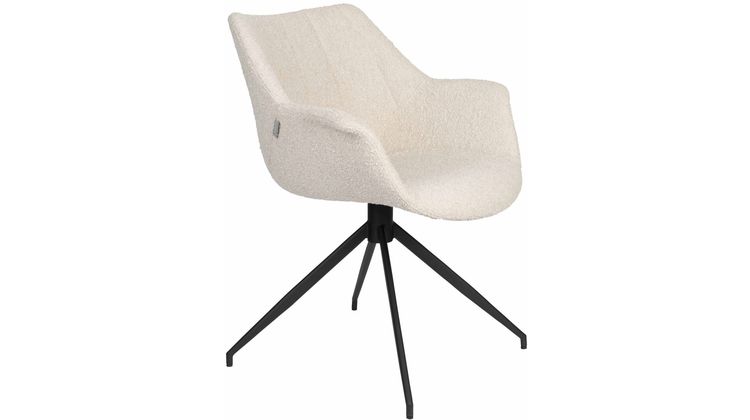 Zuiver Doulton Swivel (set van 2) Armstoel