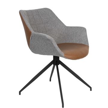 Zuiver Doulton Swivel (set van 2) Armstoel