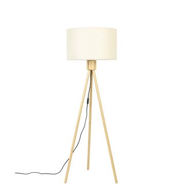 Zuiver Fan Bamboo Vloerlamp