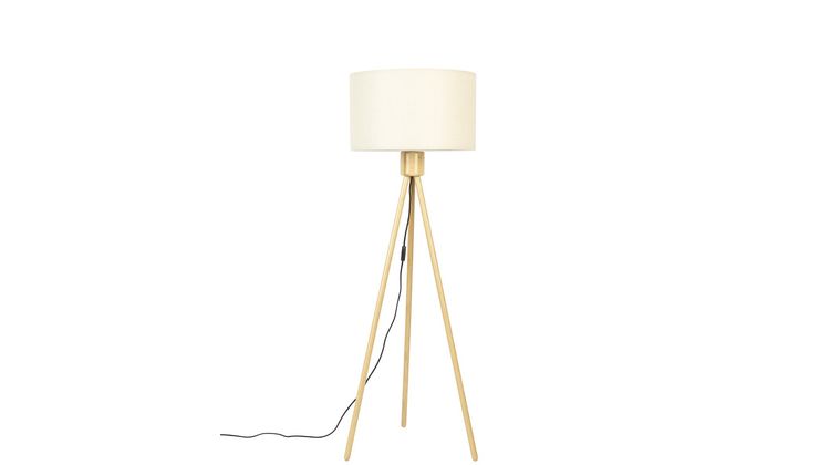 Zuiver Fan Bamboo Vloerlamp