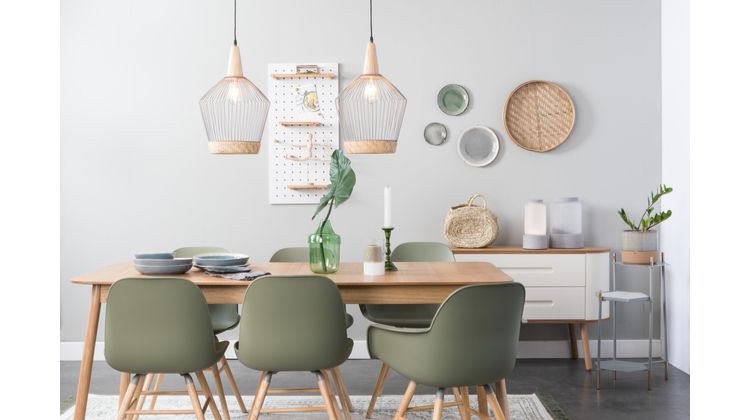 Zuiver Glimps Natural Eettafel