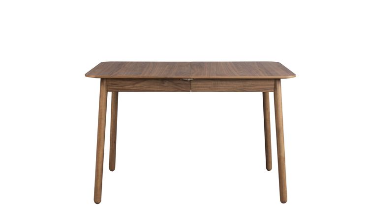 Zuiver Glimps Walnut Uitschuiftafel