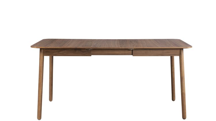 Zuiver Glimps Walnut Uitschuiftafel