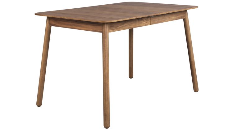 Zuiver Glimps Walnut Uitschuiftafel