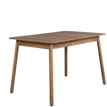 Zuiver Glimps Walnut Uitschuiftafel
