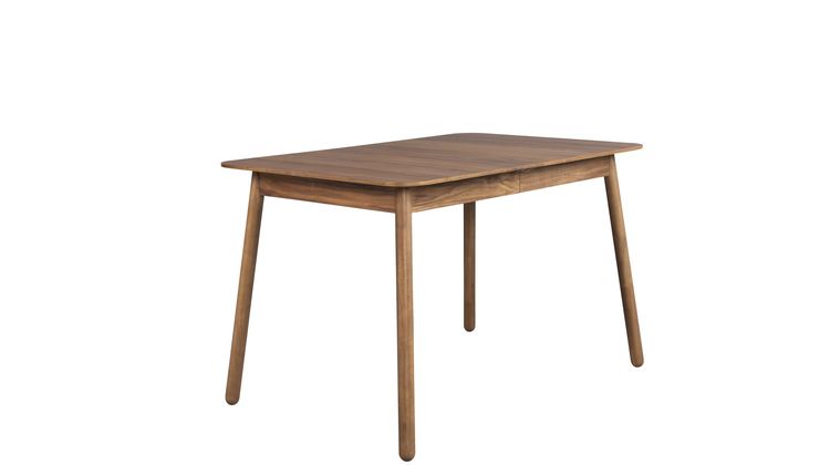 Zuiver Glimps Walnut Uitschuiftafel