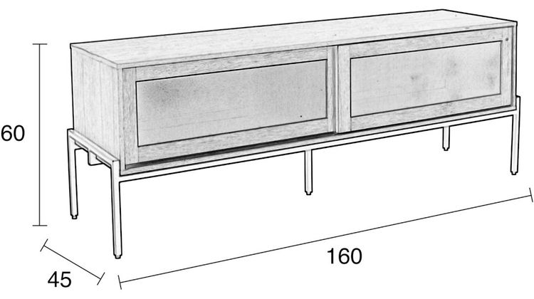 Zuiver Hardy Dressoir