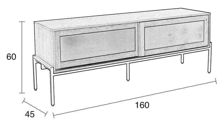 Zuiver Hardy Dressoir