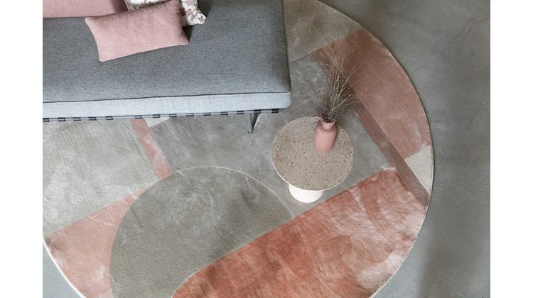 Zuiver Hilton Rond Vloerkleed