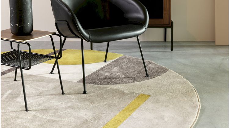 Zuiver Hilton Rond Vloerkleed