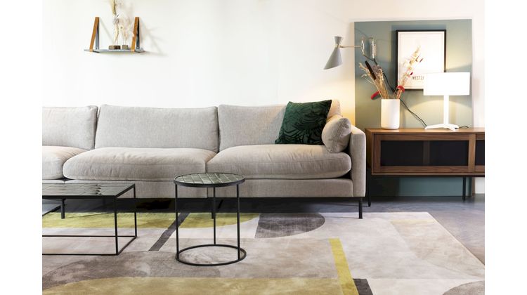 Zuiver Hilton Yellow Vloerkleed