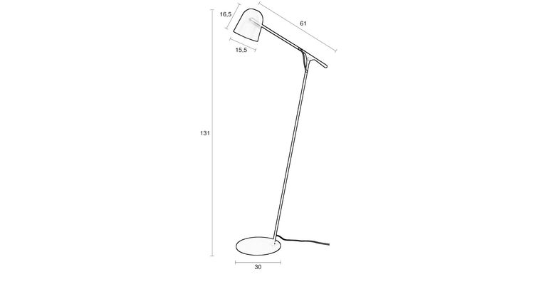 Zuiver Lau Vloerlamp