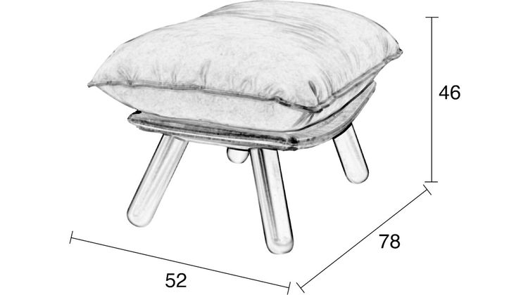 Zuiver Lazy Sack Hocker