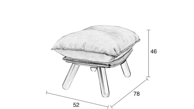 Zuiver Lazy Sack Hocker