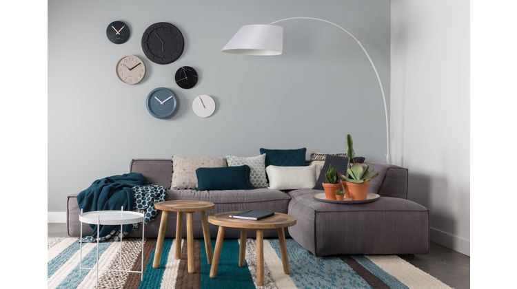 Zuiver Marble Time (set van 3) Klok