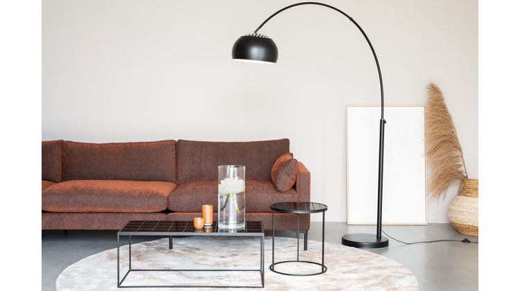 Zuiver Metal Bow Vloerlamp