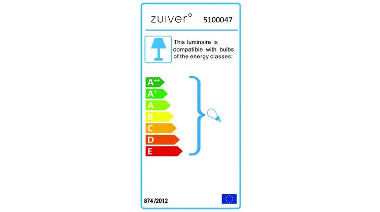 Zuiver Metal Bow Vloerlamp