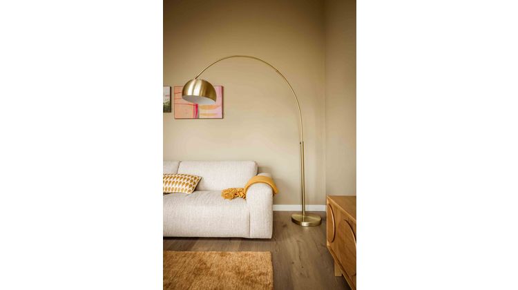 Zuiver Metal Bow Vloerlamp