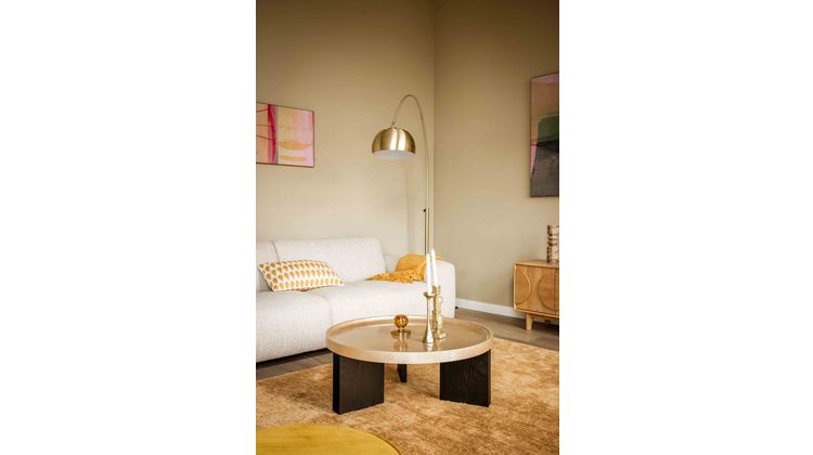 Zuiver Metal Bow Vloerlamp