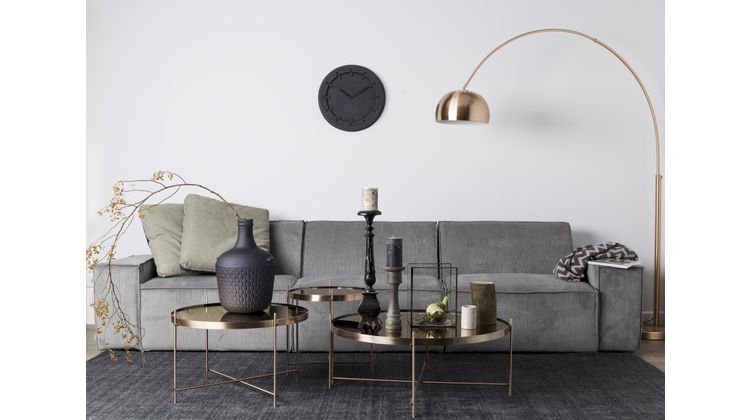 Zuiver Metal Bow Vloerlamp