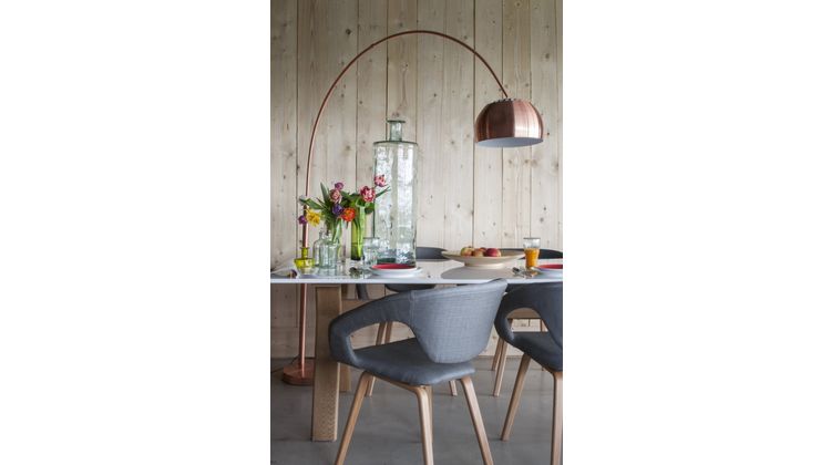 Zuiver Metal Bow Vloerlamp